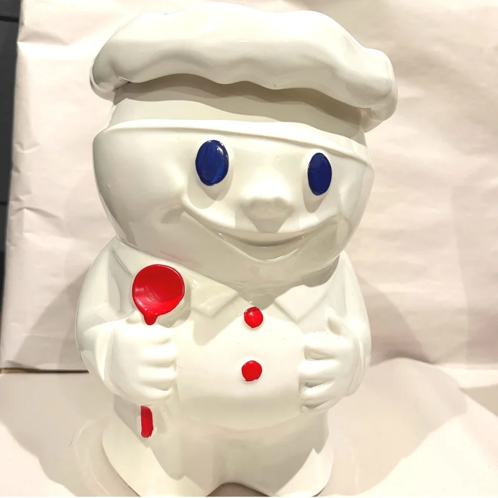 Nelson McCoy Bobby Baker Pillsbury Doughboy Cookie Jar #183 w/ Original‎ Box